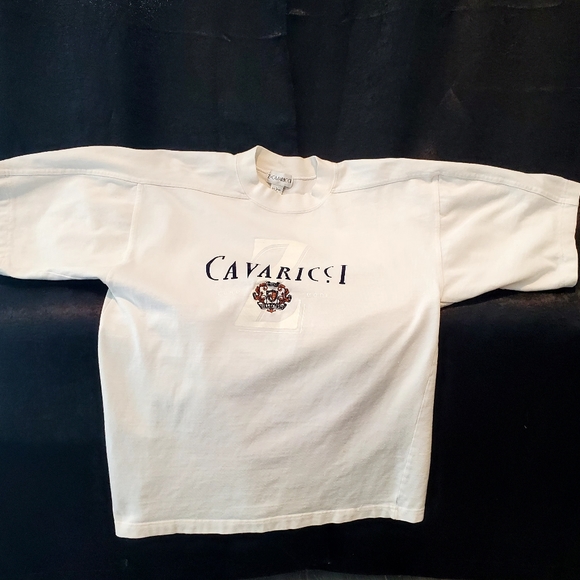Z Cavaricci Shirts Vtg Z Cavaricci Euro Mode Sz Large White Made In